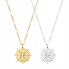 Compass Medallion Necklace