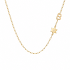 Personalized Diamond Star of David Necklace