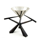 Elegant Silver & Bronze Kiddush Cup