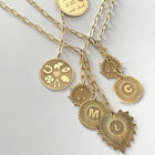 Custom Three Medallion Lariat Necklace