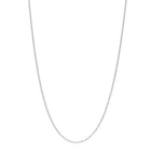 Classic Flat Oval Link Chain Necklace
