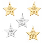 Wish Upon a Star Charm | Sterling Silver or Gold Plated