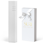 Elegant White Concrete Mezuzah Case | Space