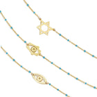 Turquoise Mini Charm Necklaces