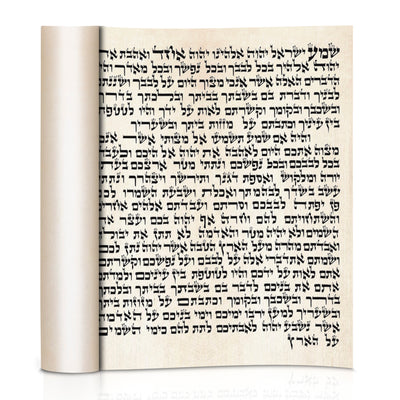 Kosher Mezuzah Scroll- 5" (12cm)