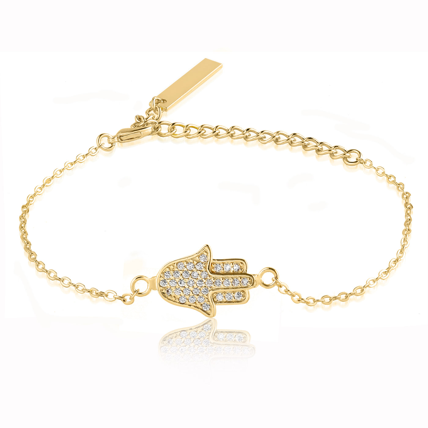 Hamsa Bracelet with Clean Design - Orrie