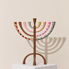 Classic Hand-Painted Enamel Menorah