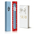 Classic Sky Blue Stainless Steel Mezuzah Case | Sweetheart