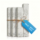 4 Mezuzah Case Set | 1 XL Entrance + 3 L Room Mezuzah Cases | Free Shipping [Timeless]