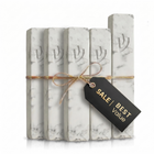 5 Mezuzah Case Set | 1 XL Entrance + 4 L Room Mezuzah Cases | Free Shipping [Street]