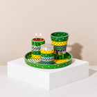 Artful Havdalah Enamel Set