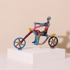 Ride Beyond Hand-Painted Enamel Sculpture