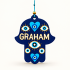 Personalized Evil Eye Theme Hamsa