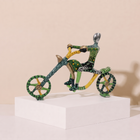 Roadster Motion Hand-Painted Enamel Art