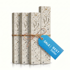 4 Mezuzah Case Set | 1 XL Entrance + 3 L Room Mezuzah Cases | Free Shipping [Street]