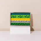 Mosaic Radiance Enamel Candle Tray