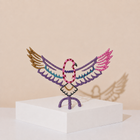 Eagle Ascending Enamel Sculpture