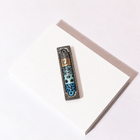 Modern Hand-Painted Enamel Mezuzah Case