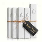 5 Mezuzah Case Set | 1 XL Entrance + 4 L Room Mezuzah Cases | Free Shipping [Street]