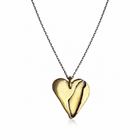 Bronze Israel in My Heart Necklace