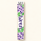 Personalized Floral Mezuzah Case Baby Gift