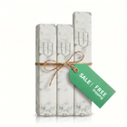 3 Mezuzah Case Set | 1 XL Entrance + 2 L Room Mezuzah Cases | Free Shipping [Timeless]