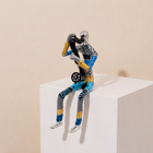 Blue Rhythm Musician Sculpture