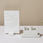 Shabbat Candle Set with Tray & Blessing – Urban Shabbat Series