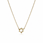 Bronze Open Star Necklace