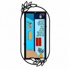 Hospitality Blessing Wall Art Frame