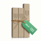 3 Mezuzah Case Set | 1 XL Entrance + 2 L Room Mezuzah Cases | Free Shipping [Timeless]