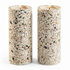 Shabbat Candle Holder Pair in Terrazzo – Terrazzo Series