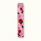 Customized Roses and Hearts Mezuzah Case
