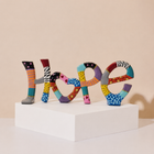 Hope Decorative Enamel Sculpture