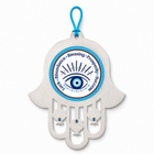 Evil Eye Blessing Stainless Steel Hamsa