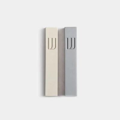 Personalized entrance sign made of clean beige concrete with engraving - Sandy series (Copy) 