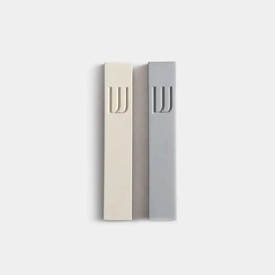 Light Gray concrete front door sign with engraving - Soft Gray Series (Copy) 