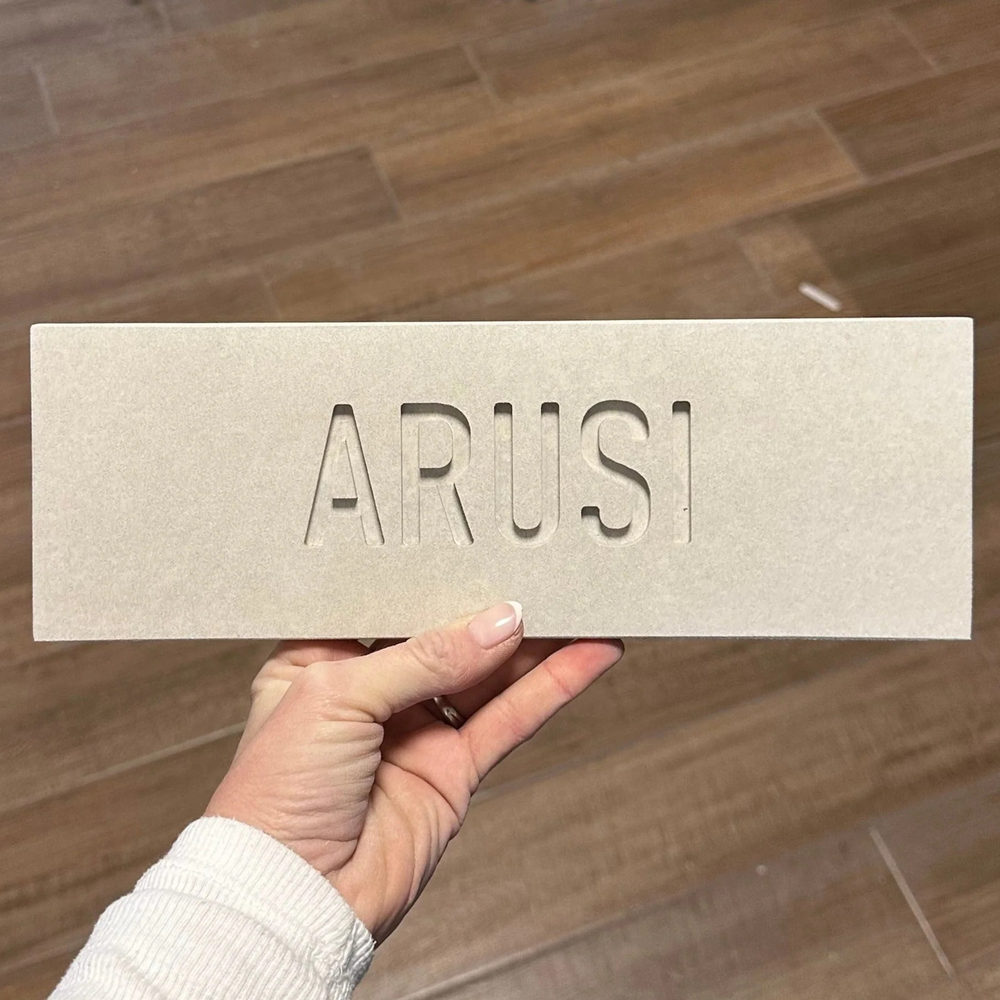 Modern Custom Door Decor – TailorMade Series  Name Only – First / Last name or both / Door Sign