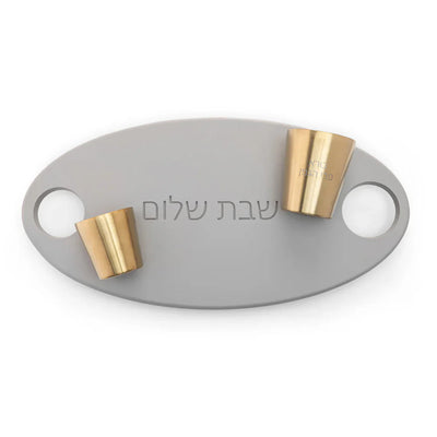 Luxury Handcrafted Shabbat Tray Wine Cup – Capri Series 
