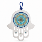 Priestly Blessing Mandala Stainless Steel Hamsa