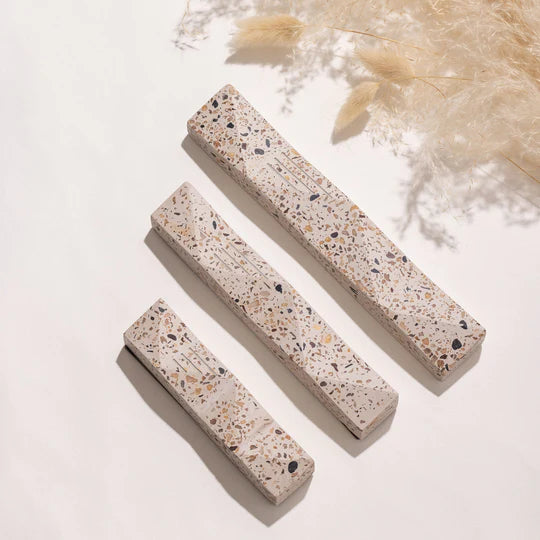 Concrete Mezuzah Judaica for Entryways & Interior Doors – Wave Series 