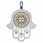 Blessed Coming & Going Stainless Steel Hamsa