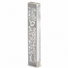 Floral Acrylic Mezuzah Case