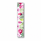 Pink Tulip Acrylic Mezuzah Case