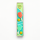 Pickleball Sports Acrylic Mezuzah Case