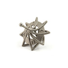 3D-printed Twisted Caged Hanukkah Dreidel