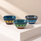 Artisan Bowl Trio Enamel Set
