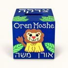 Custom Name Lion Tzedakah Box