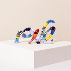 Vibrant Hand-Painted Enamel Art