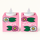 Personalized Judaica Candle Holder Set Gift for Kids
